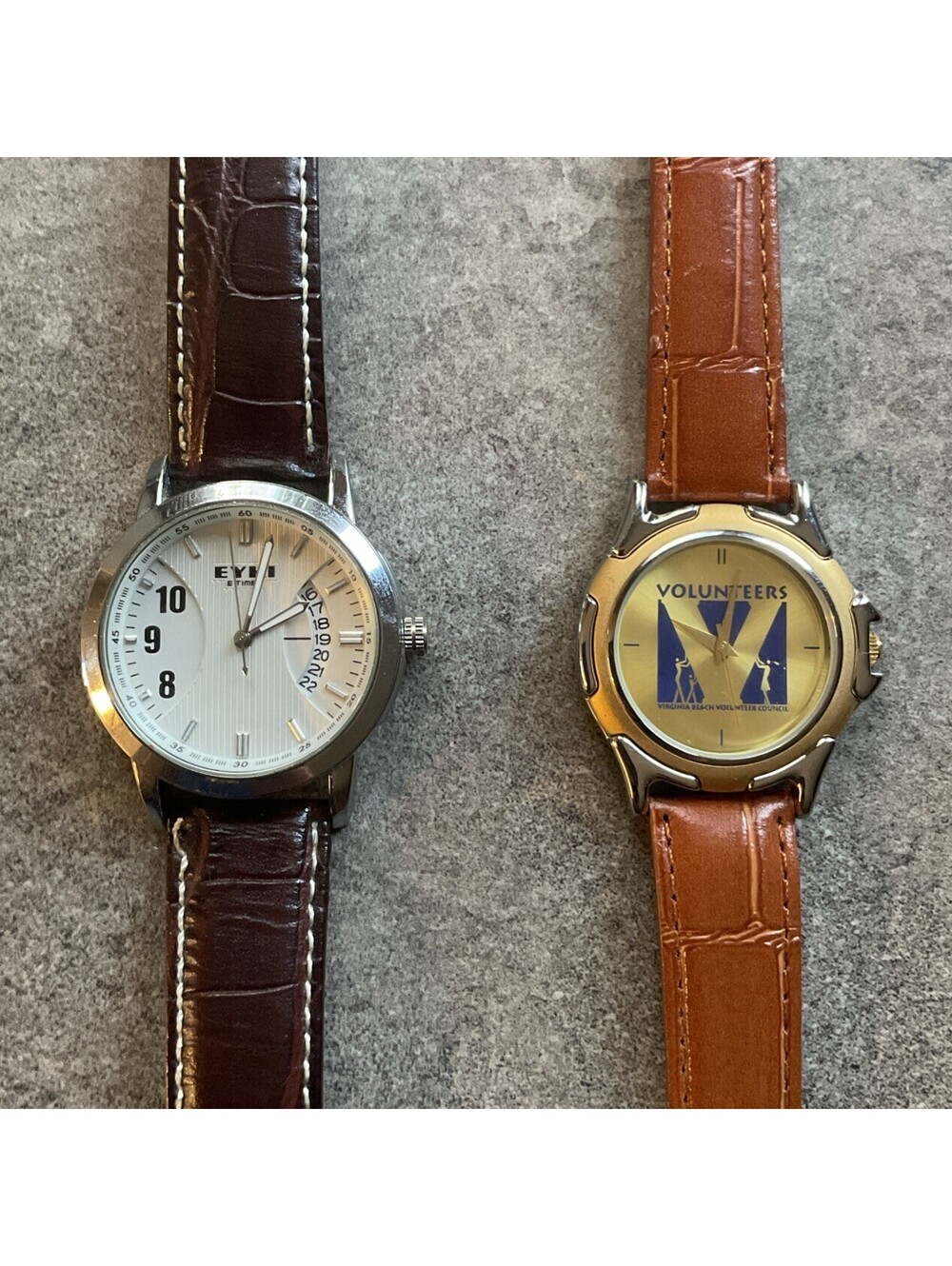 Pair Of Mens Watches Both Watches Runs Great And Are In Nice Condition A17